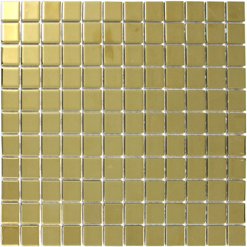 Gold Mirror Glass Mosaic Tile Mosafil TM33268m Axel CM 4GO1