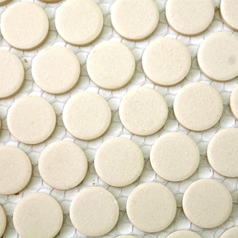 Unglazed Leight Beige Mosaic Tile Axel CU K220 Mosafil TM34321