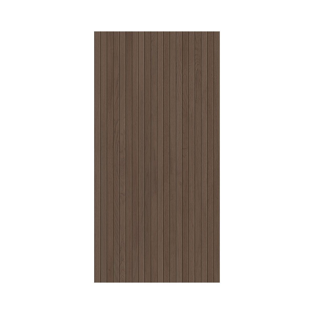 Arden XL Lined Coco Dark Brown Wood Effect 120x60cm Ceramic Wall Tile TilesDecor