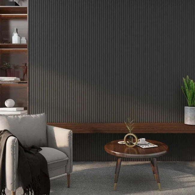 Noir Black Acoustic Wall Panel TilesDecor