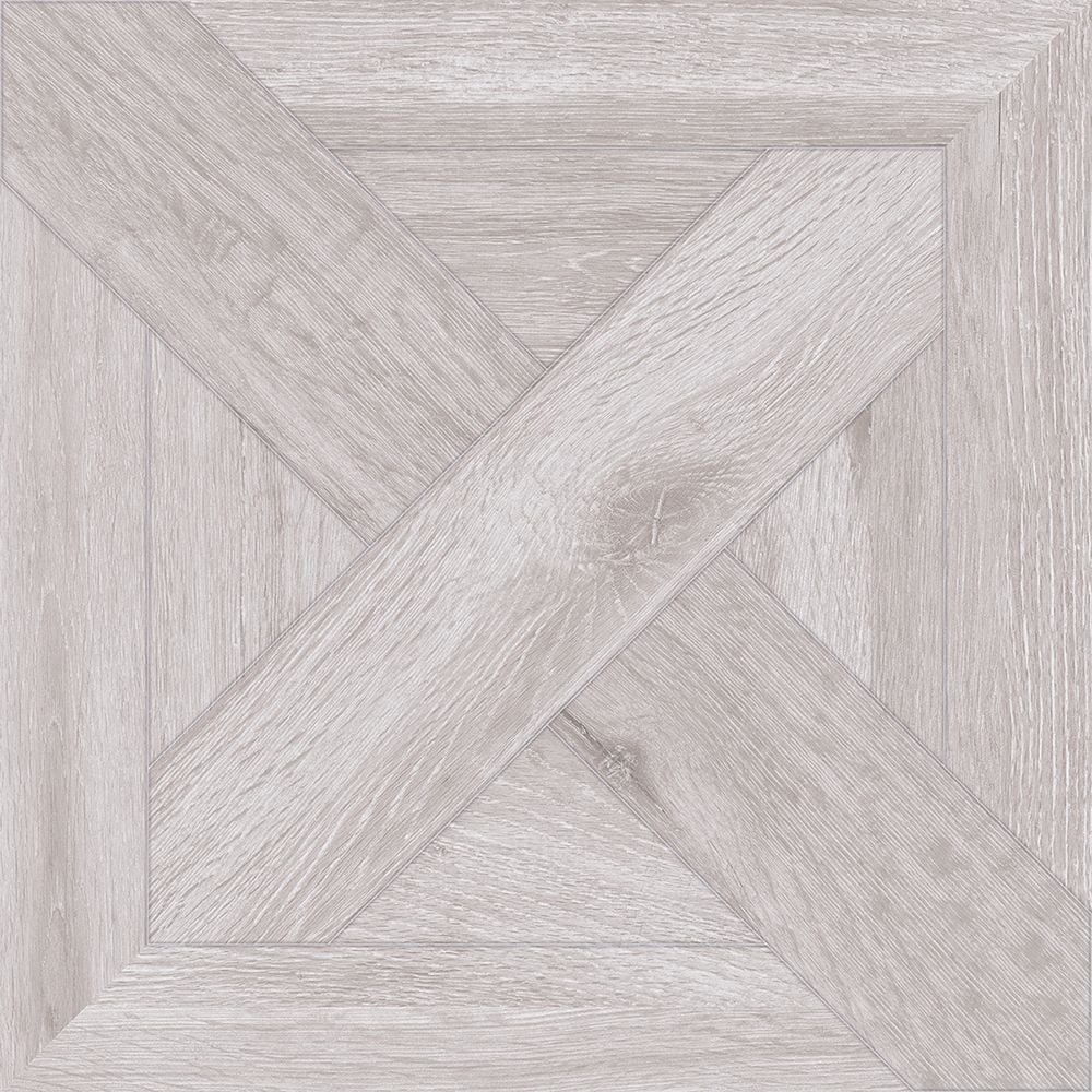 Chance Parquet Ash Grey Wood Effect 600x600mm Floor Tile TilesDecor