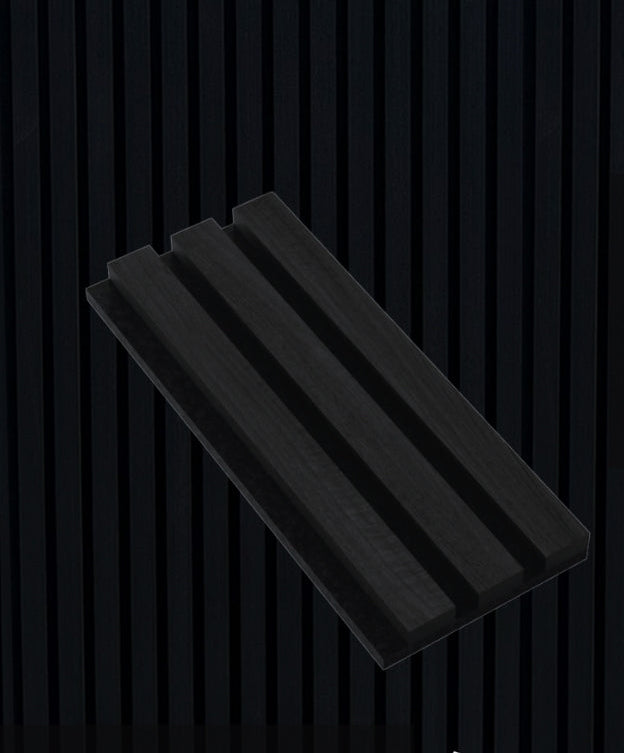 Charcoal Dark Black Acoustic Wall Panel