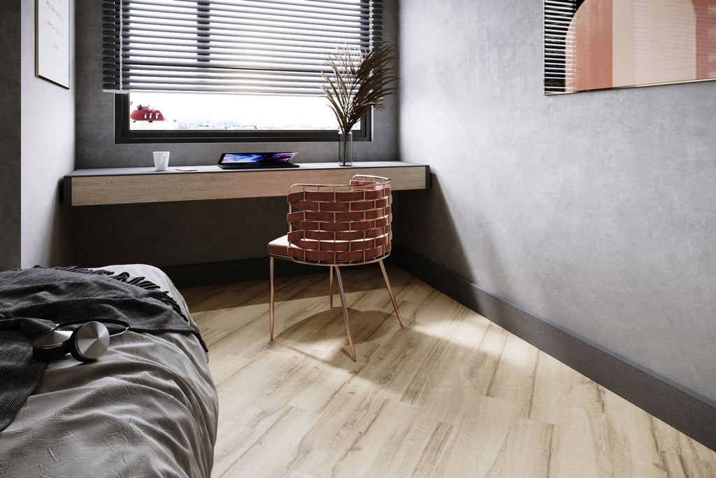 Heritage Blonde Oak Wood Effect 15x60cm Porcelain Wall and Floor Tile TilesDecor