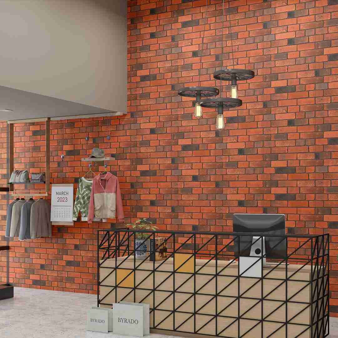 Red Porcelain Cladding Tile