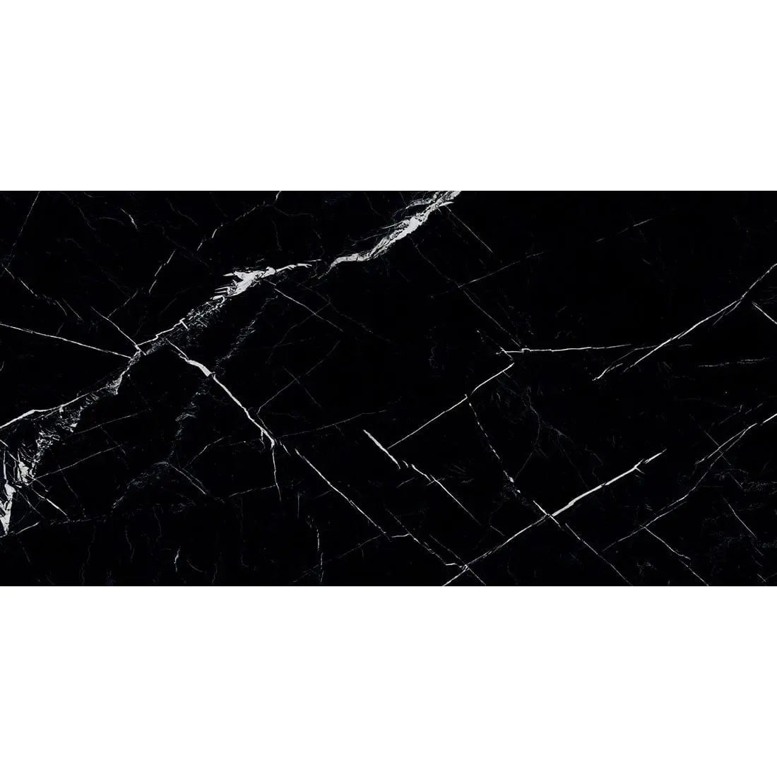 Black Polished Porcelain Tile