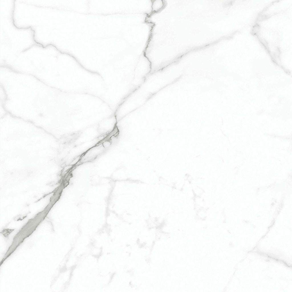 Panna Calacatta Polished Marble Efect 600x600mm Floor Tile TilesDecor