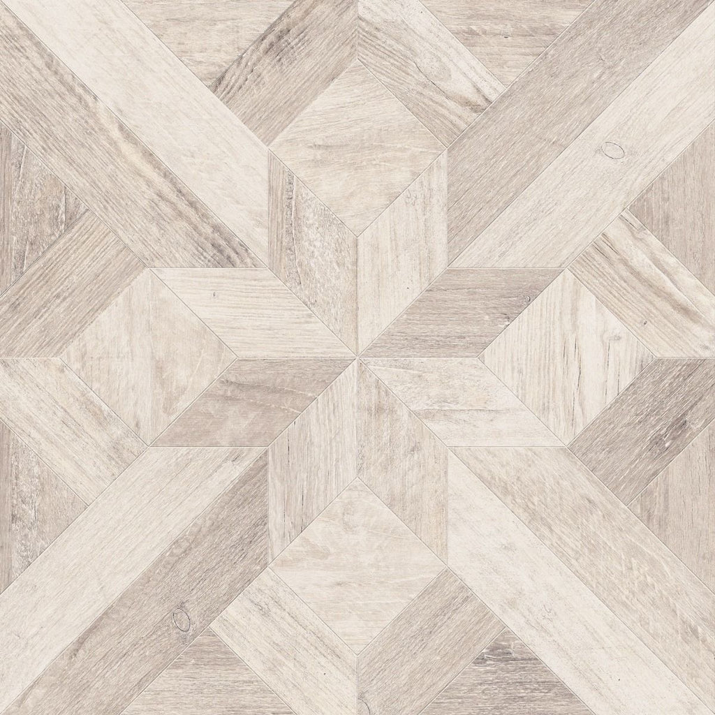 Parquet Star Ash Grey 60x60cm Wood Effect Floor Tile TilesDecor