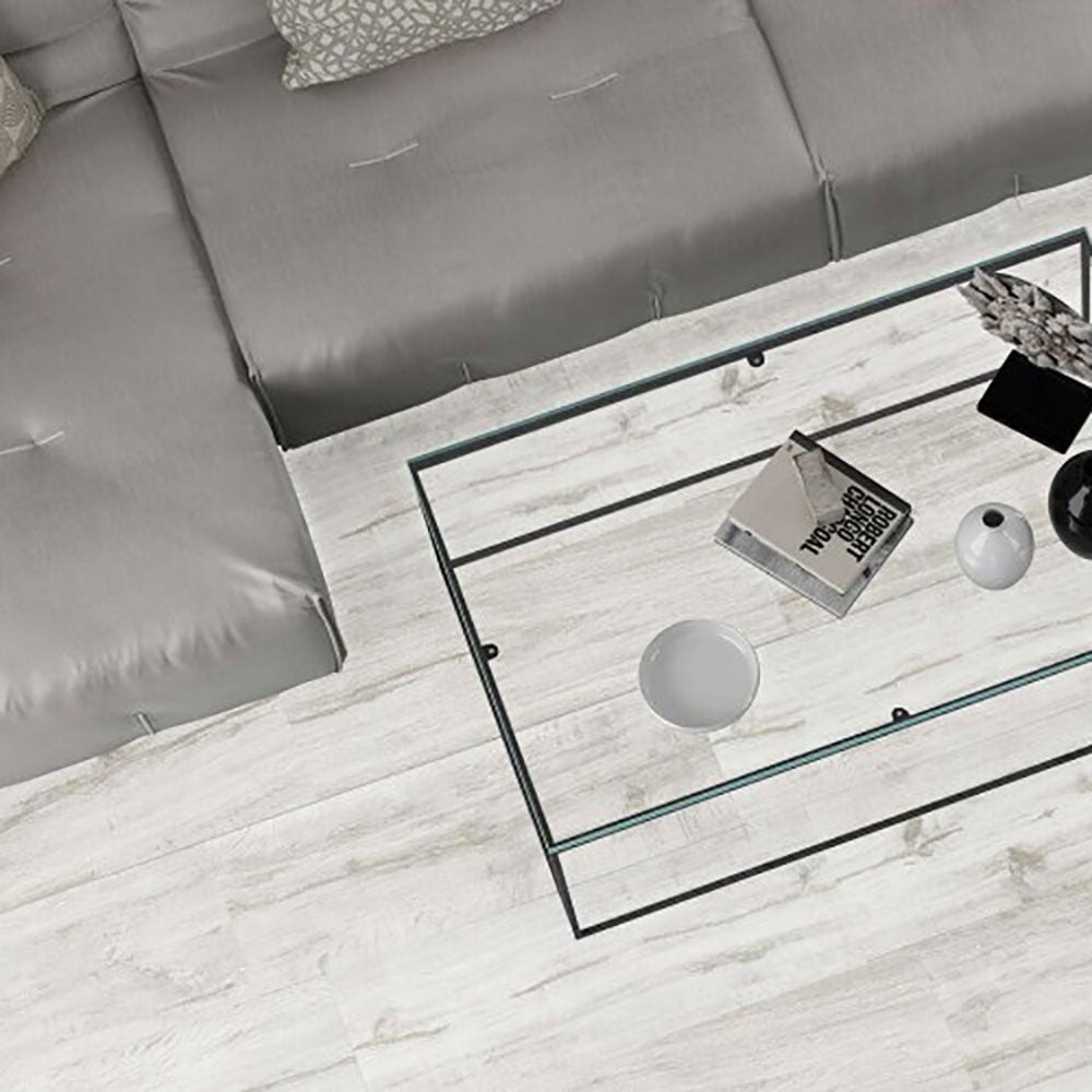 Rituals XL Cloud Grey Wood Effect 120x23.3cm Porcelain Wall and Floor Tile TilesDecor