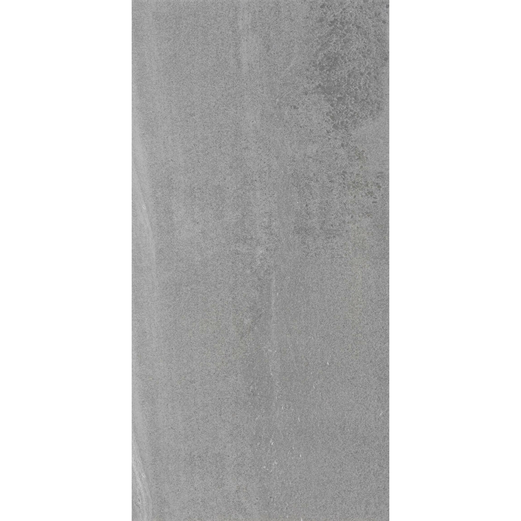 Serenity Grey Stone Effect 600x300mm Polished Porcelain Wall and Floor Tile TilesDecor