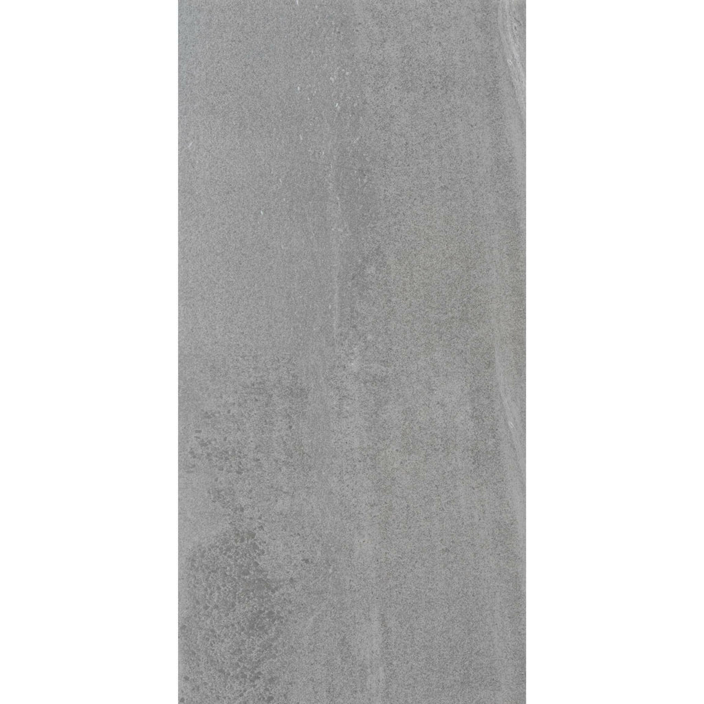 Serenity Grey Stone Effect 600x300mm Polished Porcelain Wall and Floor Tile TilesDecor