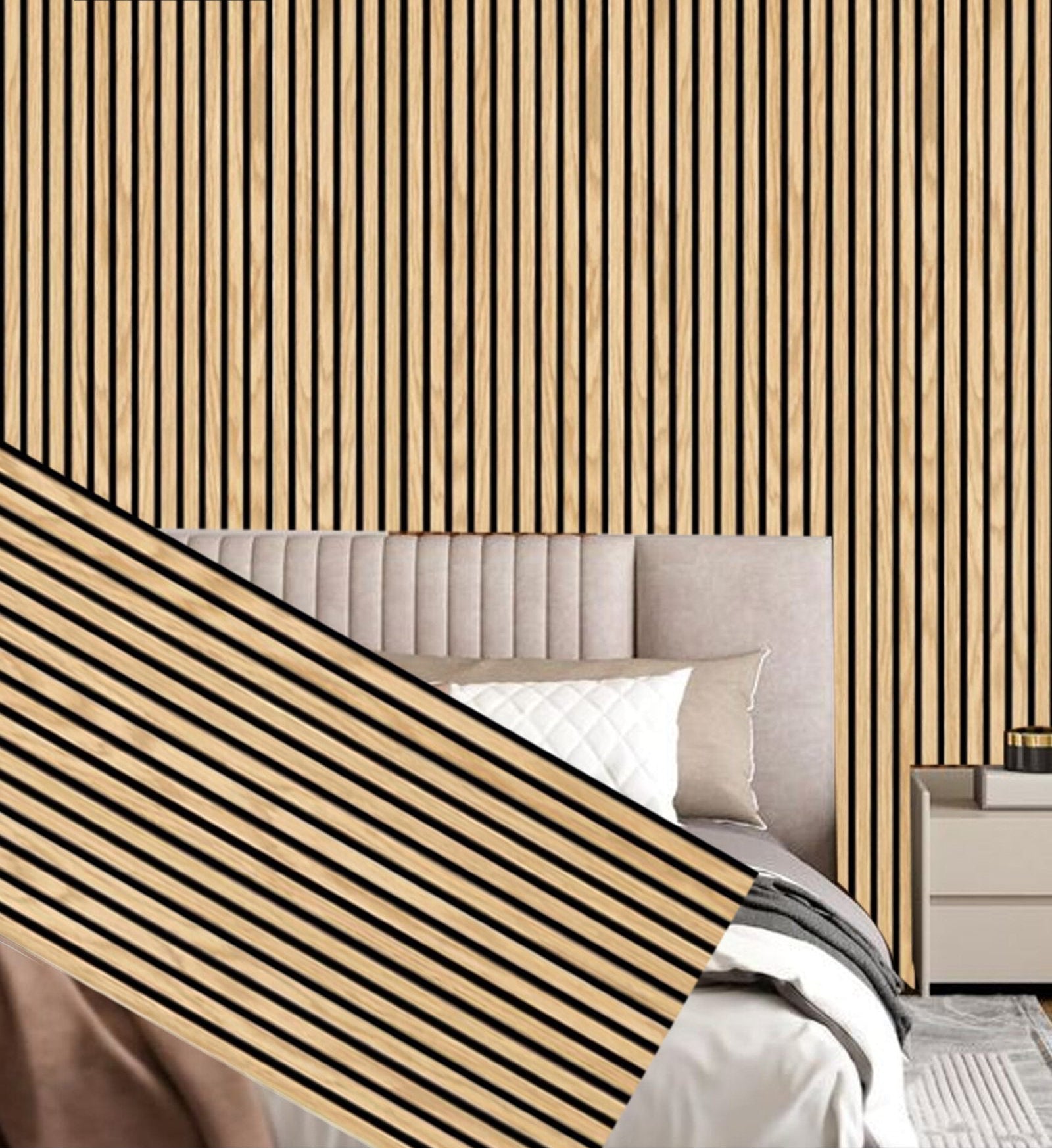 Walnut Oak Acoustic Wood Wall Panels
