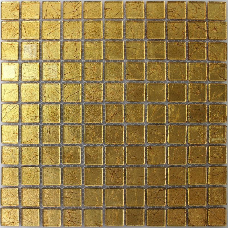 Gold Enchantment Glass Mosaic Tile Mosafil DS33378 Axel CM4GO10