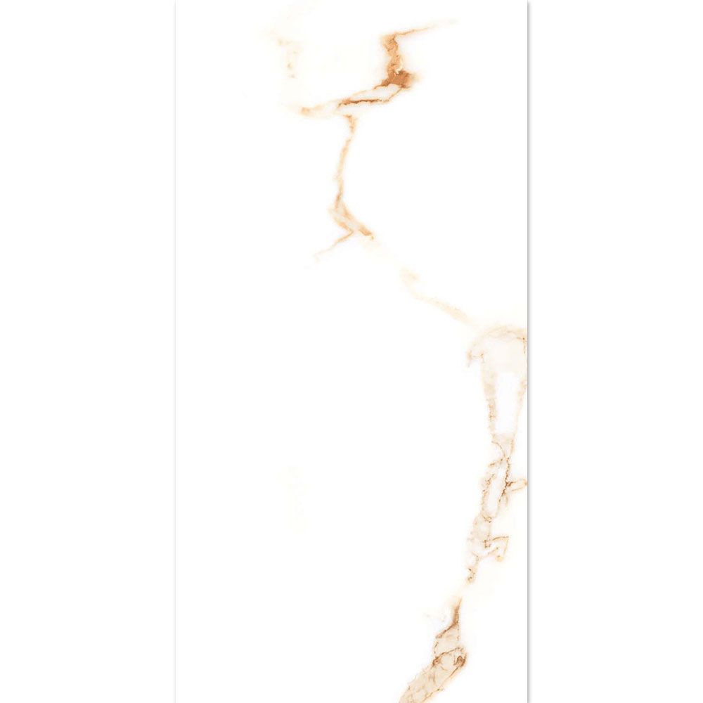 Auxir Polished Gold Marble Effect 60x30cm Tiles TilesDecor