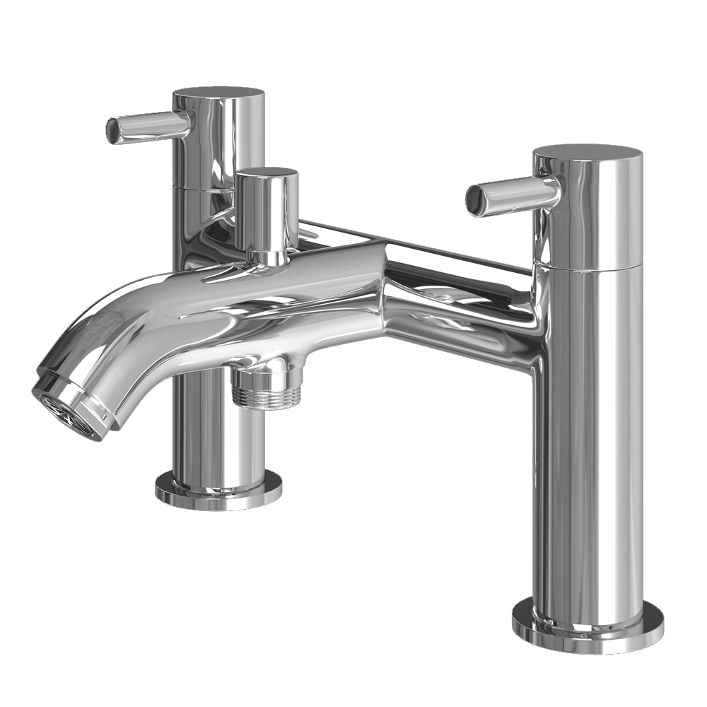 Ellsi Bounce Bath Shower Mixer Tap with Shower Handset and Holder - Chrome, PDT-000693 Ellsi