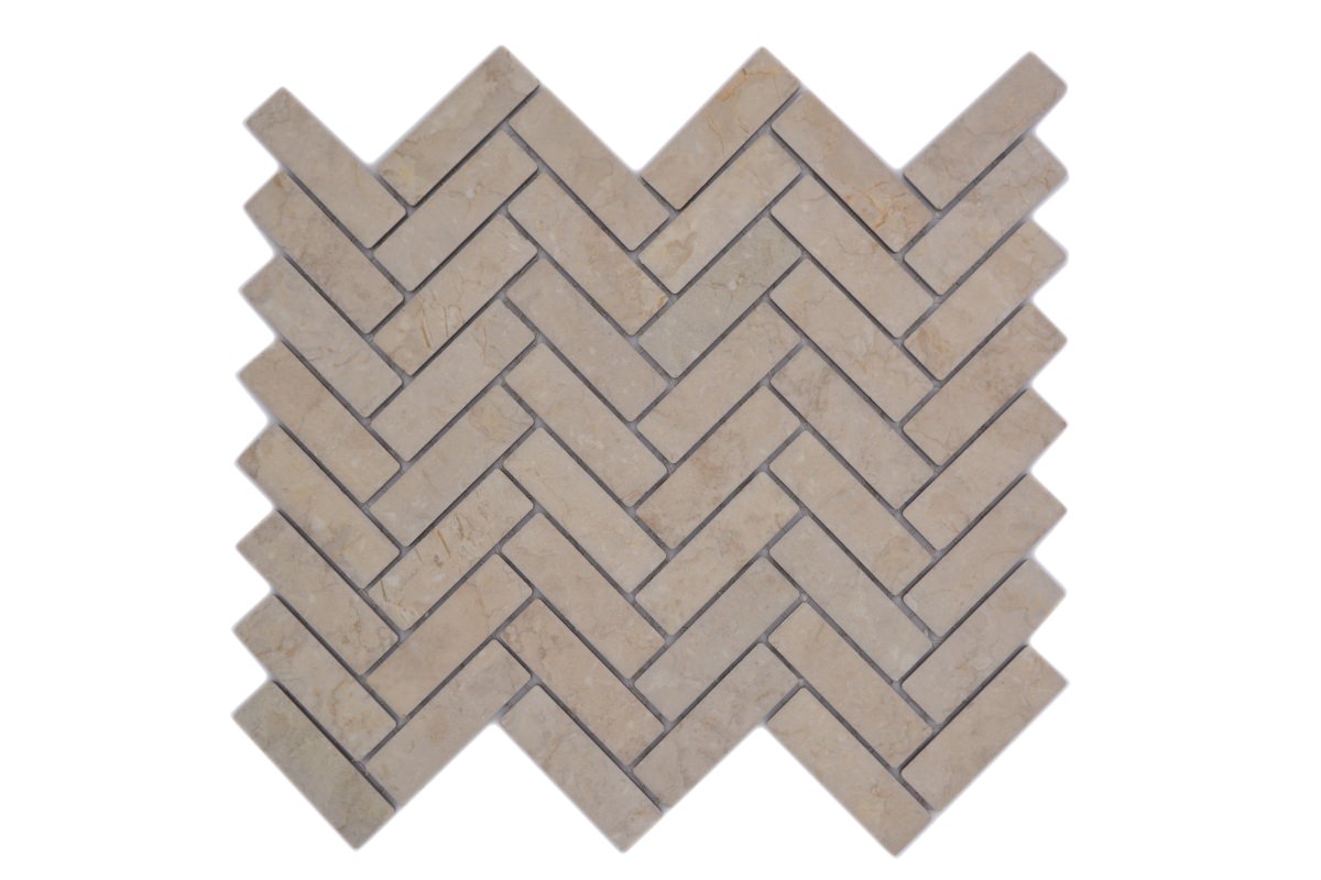 Stone Herringbone Matt Mosaic Tile HUH HB SO 54