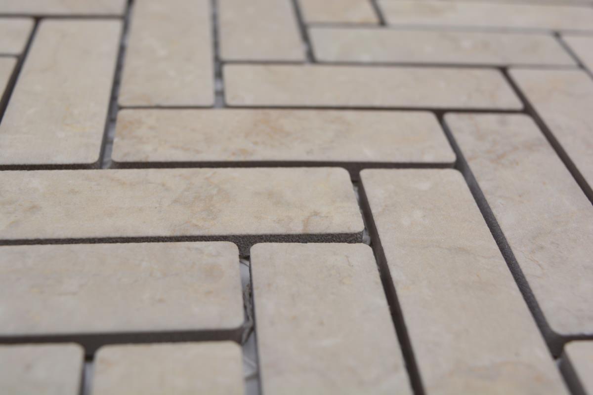 Stone Herringbone Matt Mosaic Tile HUH HB SO 54