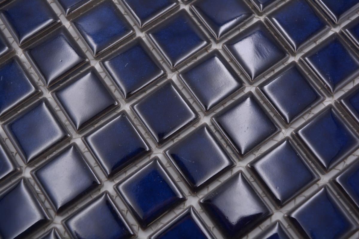 Dark Blue Square Mosaic Tile (Copy) Axel M 451