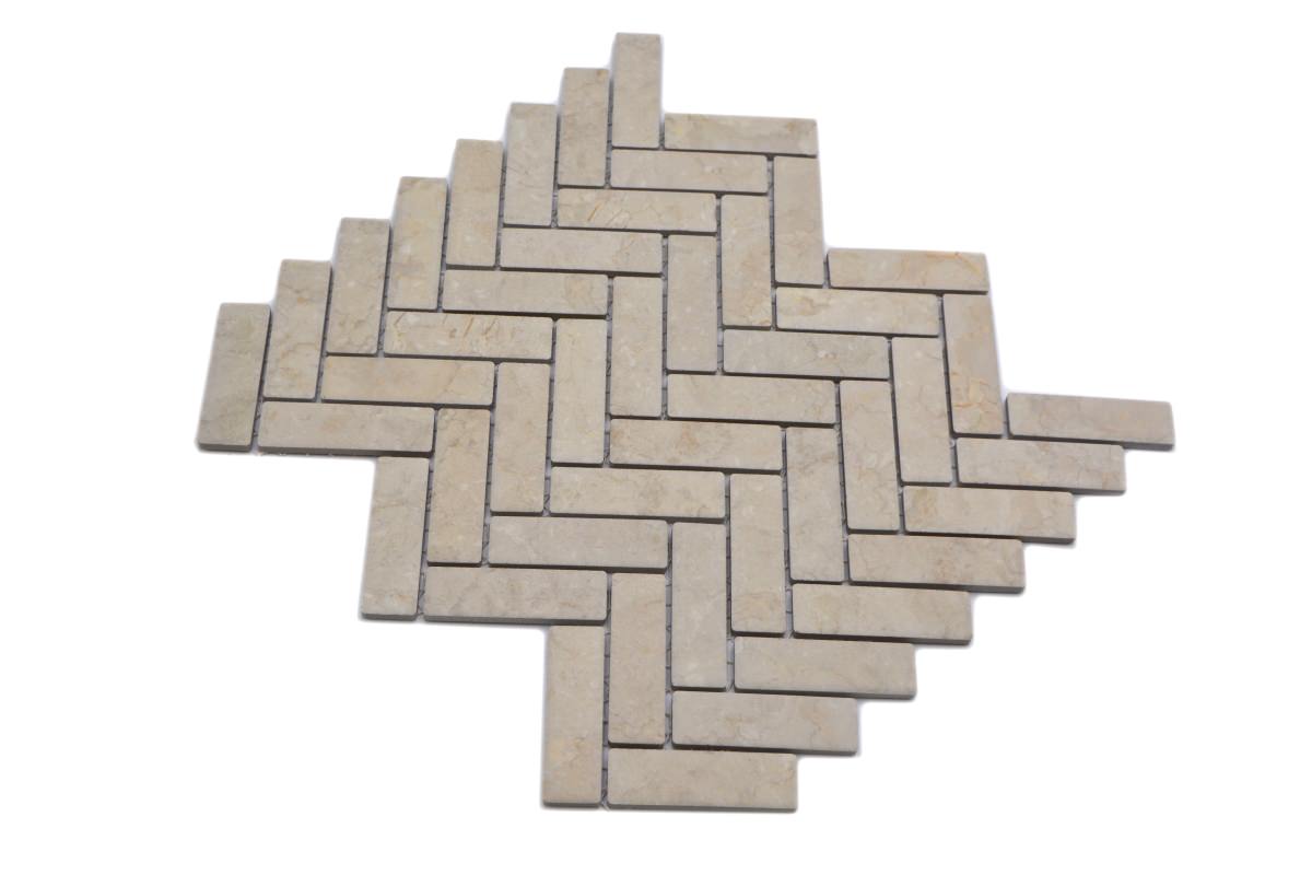 Stone Herringbone Matt Mosaic Tile HUH HB SO 54