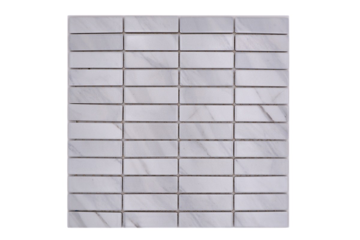 Stone White Stick Matt Mosaic Tile HUH ST SO 01