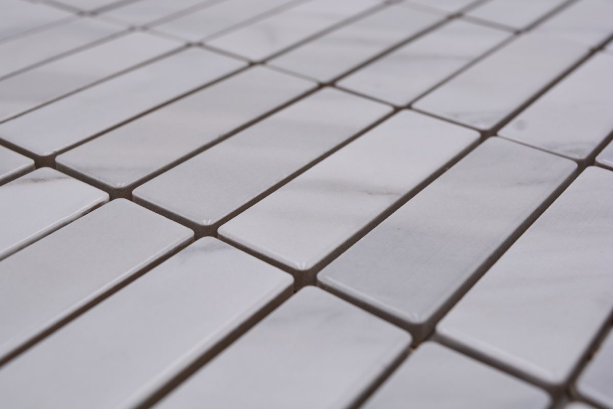 Stone White Stick Matt Mosaic Tile HUH ST SO 01