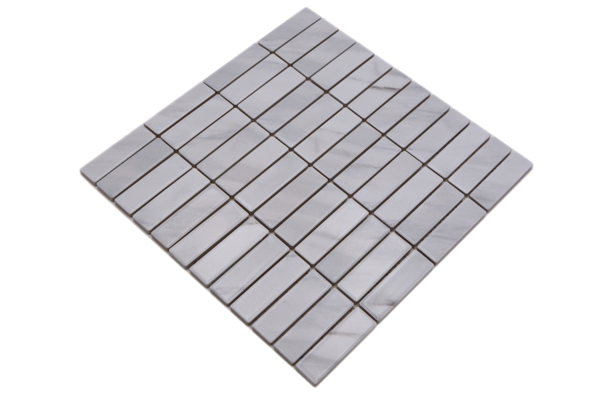 Stone White Stick Matt Mosaic Tile HUH ST SO 01