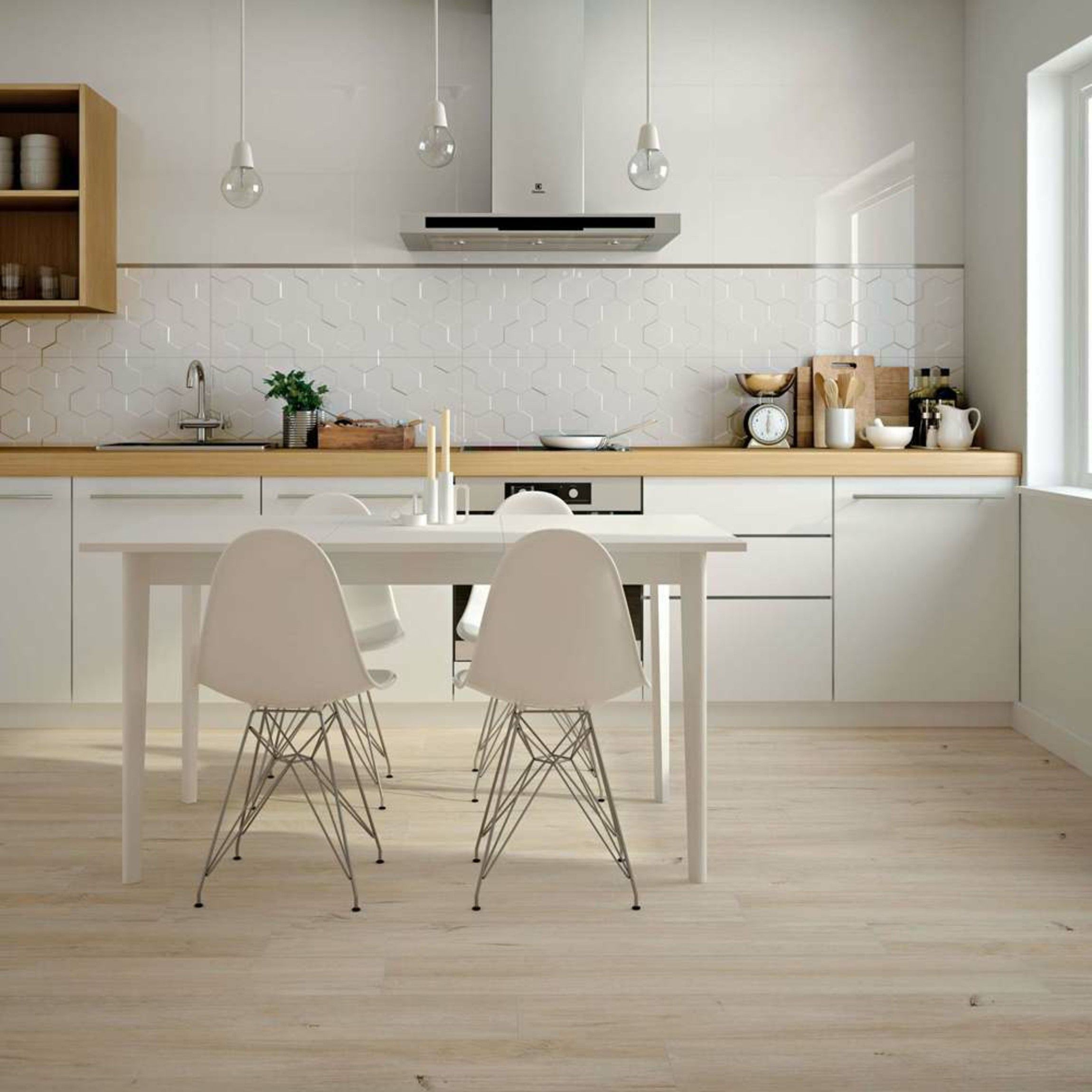 Bergamo Anti-Slip Wood Effect Tile (90 x 15cm) wf 36543