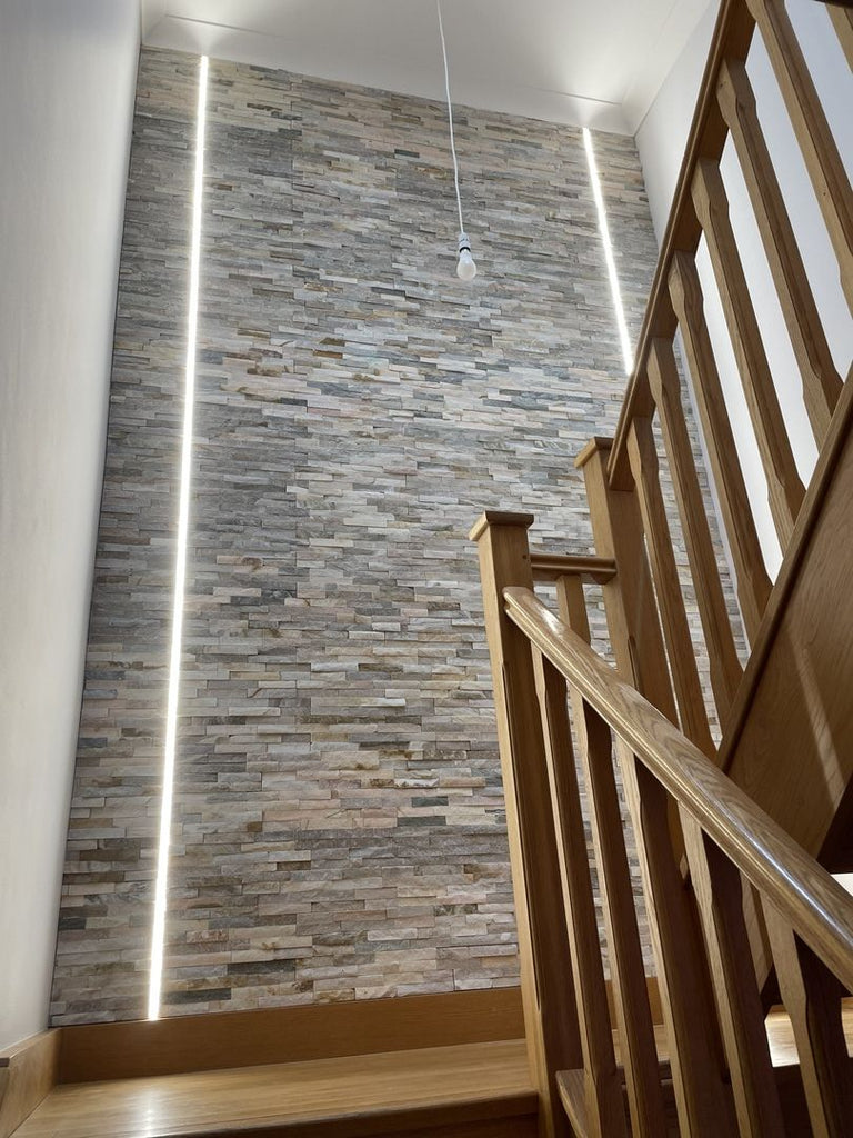Quartzite Sparkle Beige Split Face Tiles TilesDecor