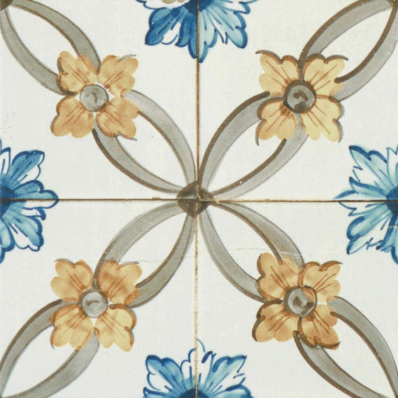 Victorian Matt Mix Pattern Tile 20x20 cm tile.co.uk nikea matt