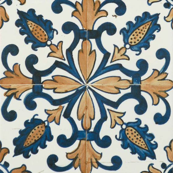 Victorian Matt Mix Pattern Tile 20x20 cm tile.co.uk nikea matt