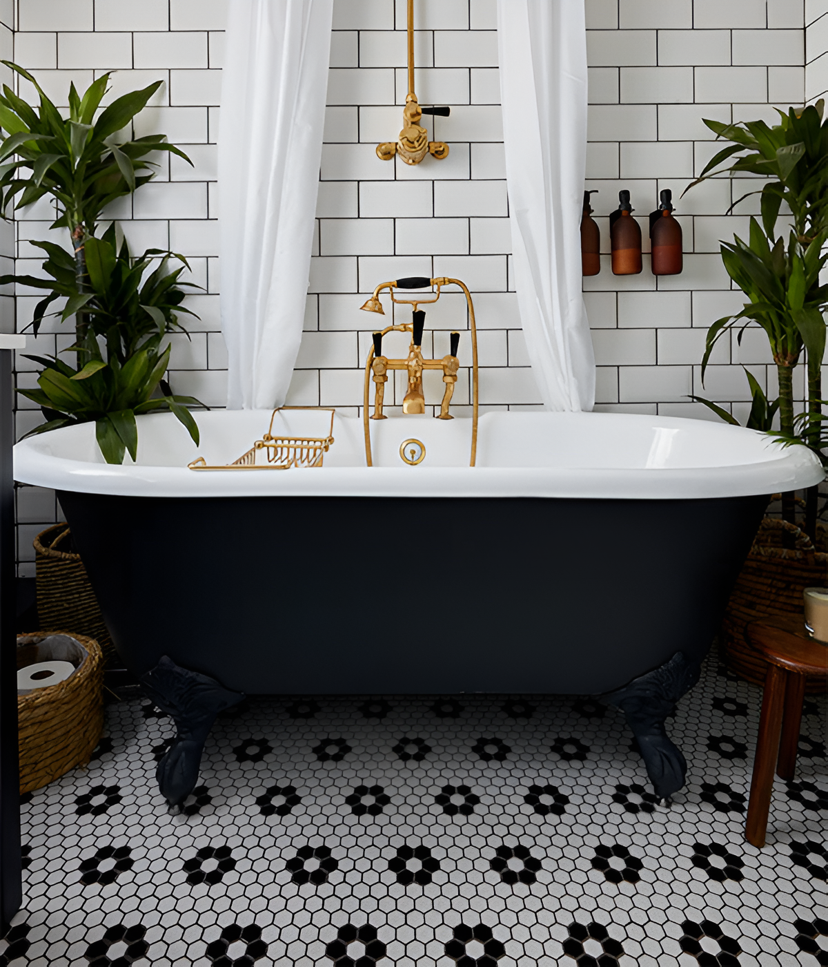 Mono Hex Daisy TilesDecor AXEL hx030