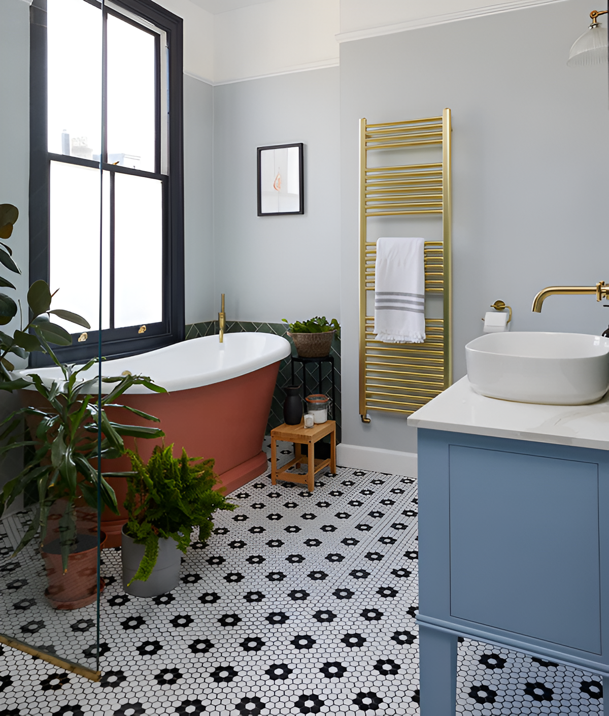 Mono Hex Daisy TilesDecor AXEL hx030