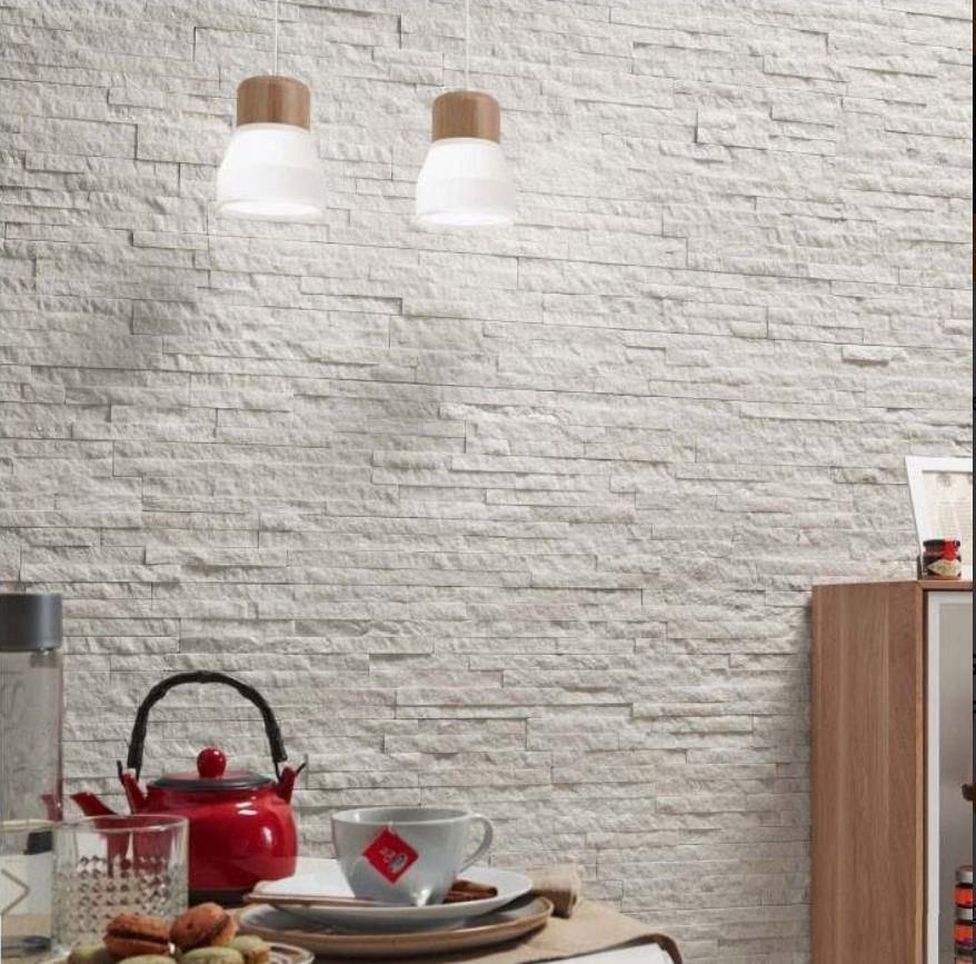 White Moon Split Face Tile (30 x 15cm) WF 37276