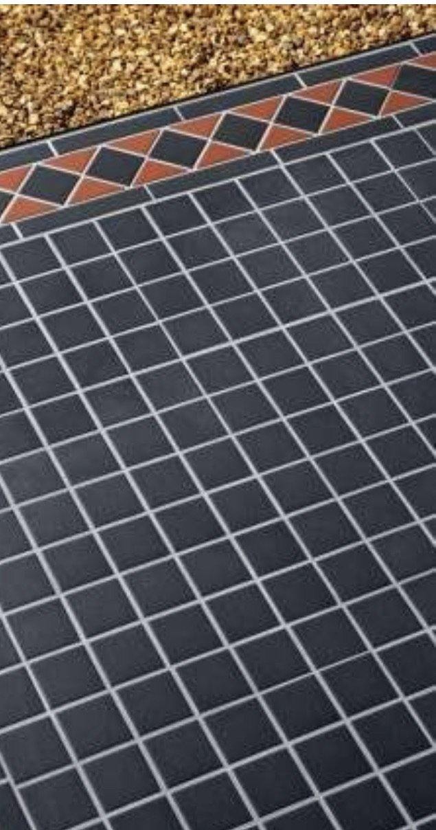 Chelsea Midnight Mosaic Tile (29.1 x 29.1cm) Wf 41050