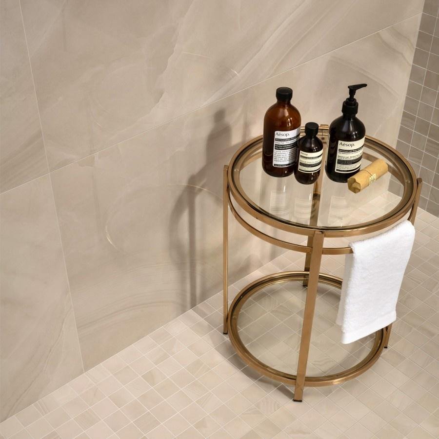 Gold Honeycomb Tile (60 x 60cm) https://www.luxurytiles.co.uk/gold-honeycomb-tile.html