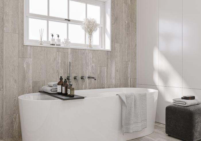 Stockholm Grey Wood Effect Porcelain Floor Tile (90 x 15cm) https://totaltiles.co.uk/stockholm-grey-wood-effect-porcelain-floor-tile.html