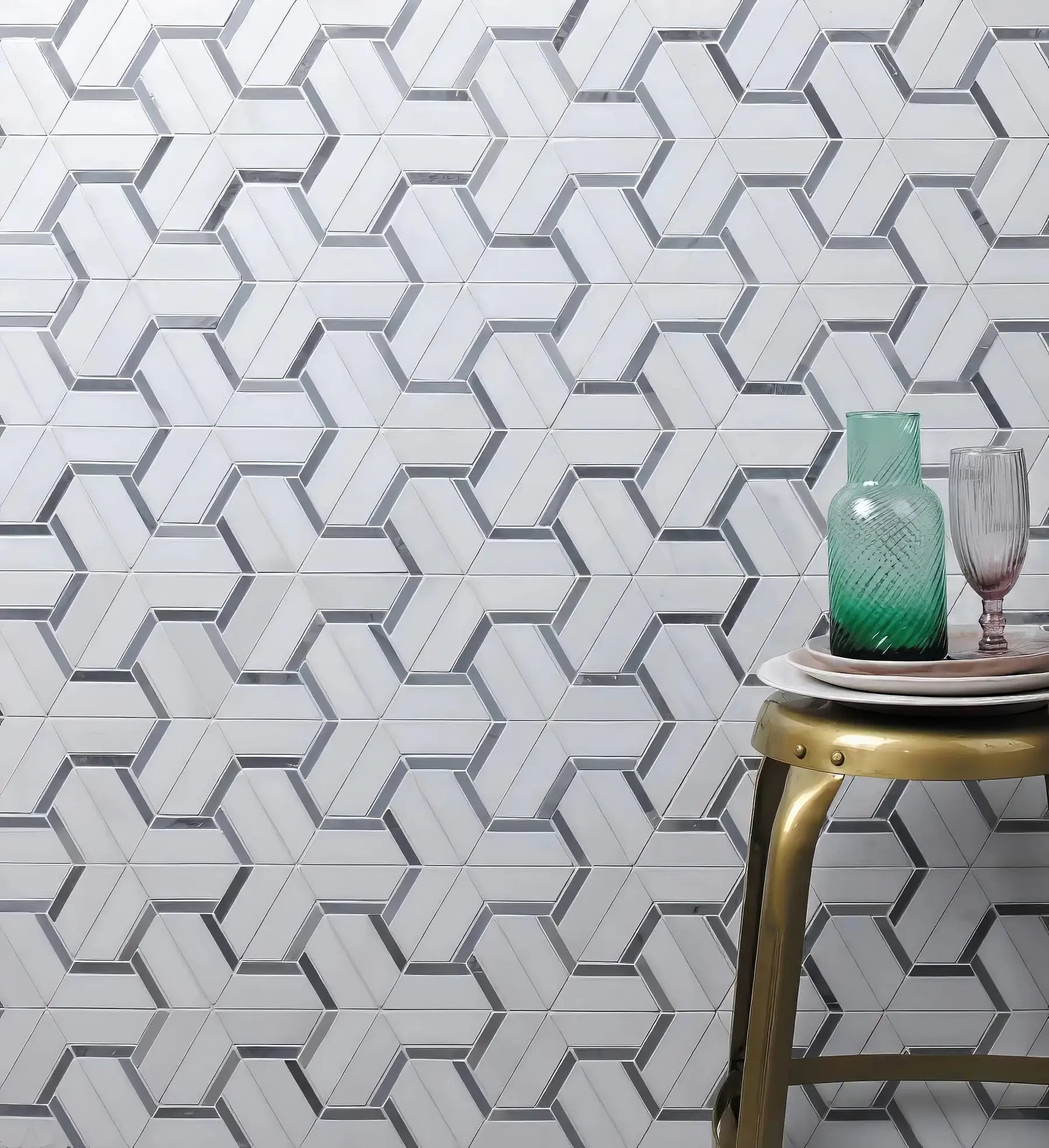 Marble  Effect Floor Tiles