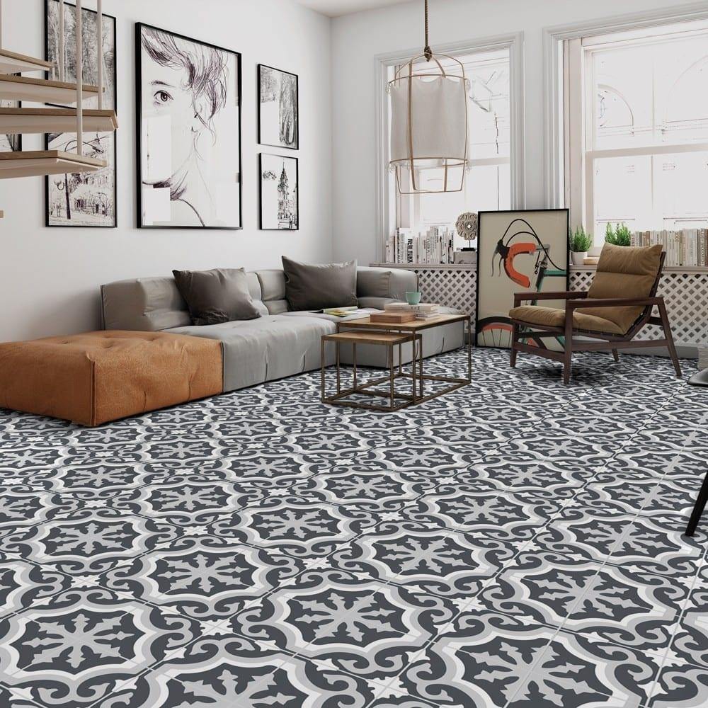 Patterned  Effect Floor Tiles