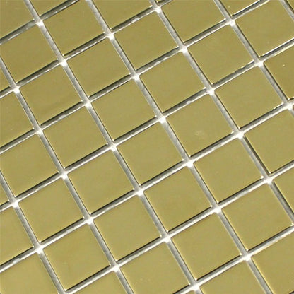 Gold Mirror Glass Mosaic Tile Mosafil TM33268m Axel CM 4GO1