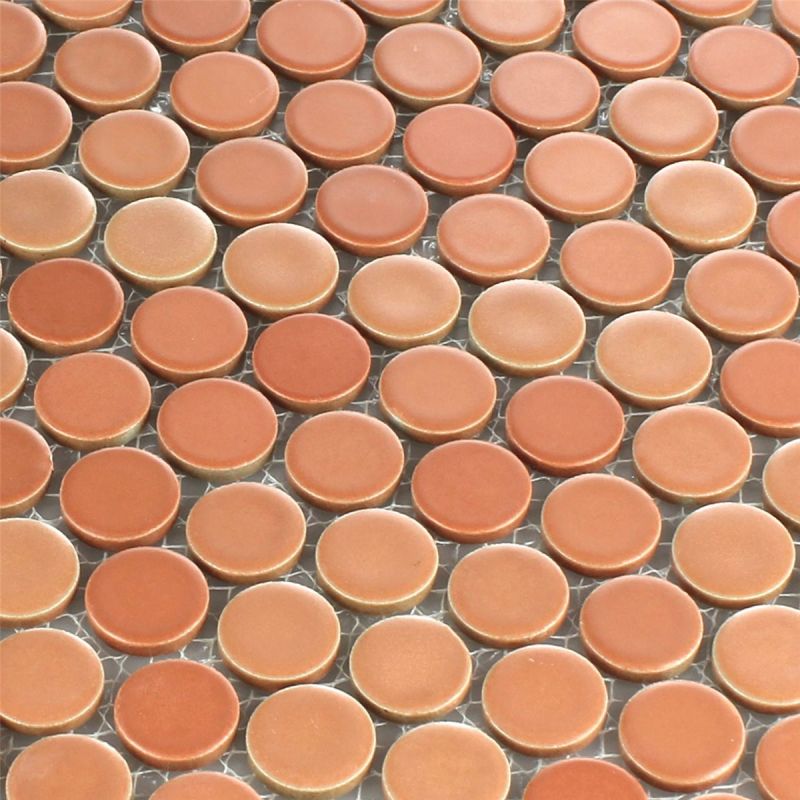 Peach Penny Mosaic Axel Knopf 902