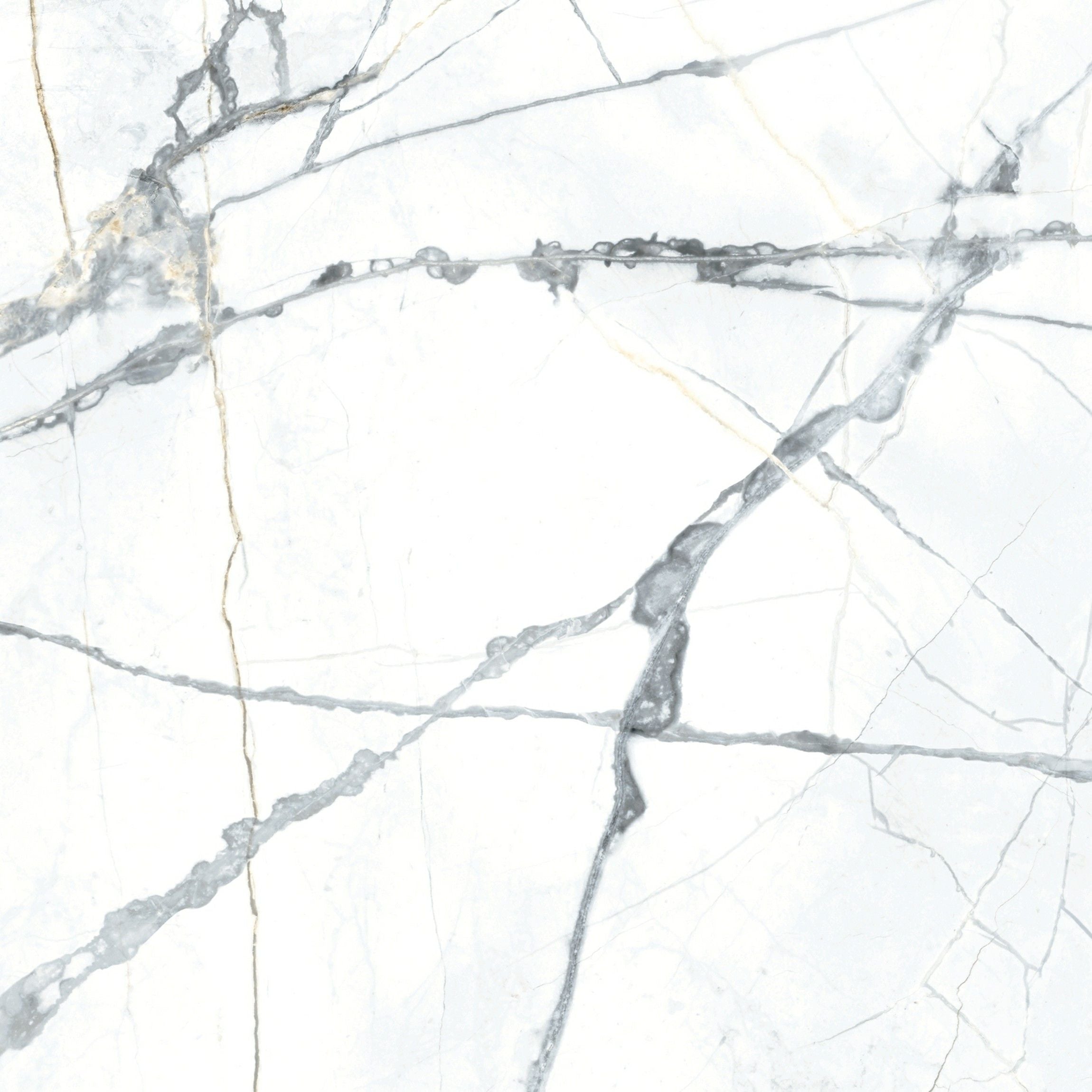 Allure Calacatta Polished Marble Effect 60x60cm Tiles TilesDecor