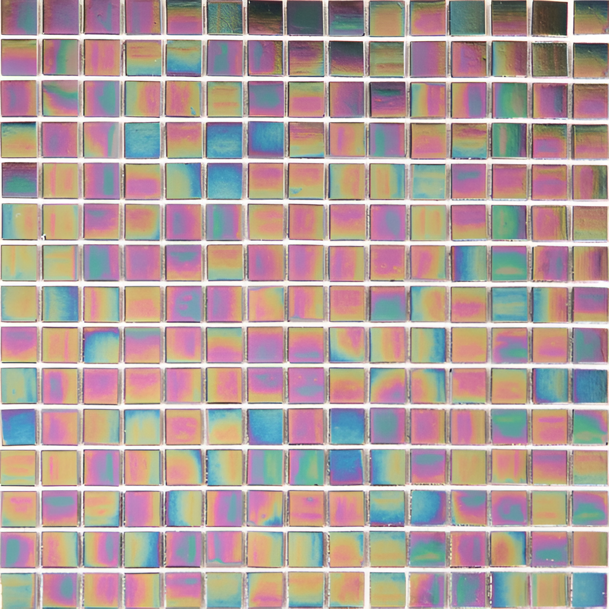 Amethyst Purple Mix Square Glass Mosaic Wall Tile TilesDecor