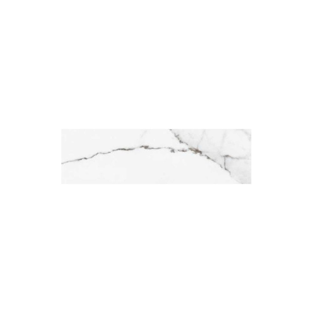 Anilia White Marble Effect Gloss Ceramic Subway Metro Wall 100x300mm Tile TilesDecor