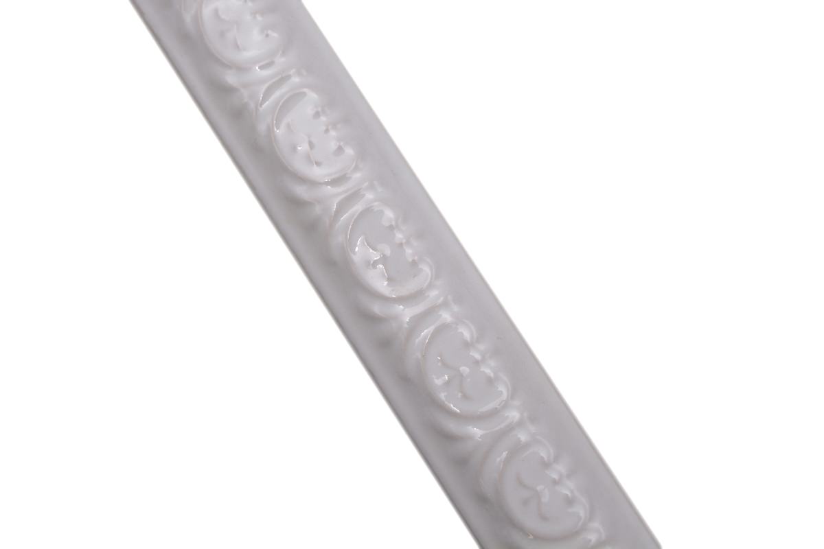 Antique White Vintage Pencil Border Tile for Walls