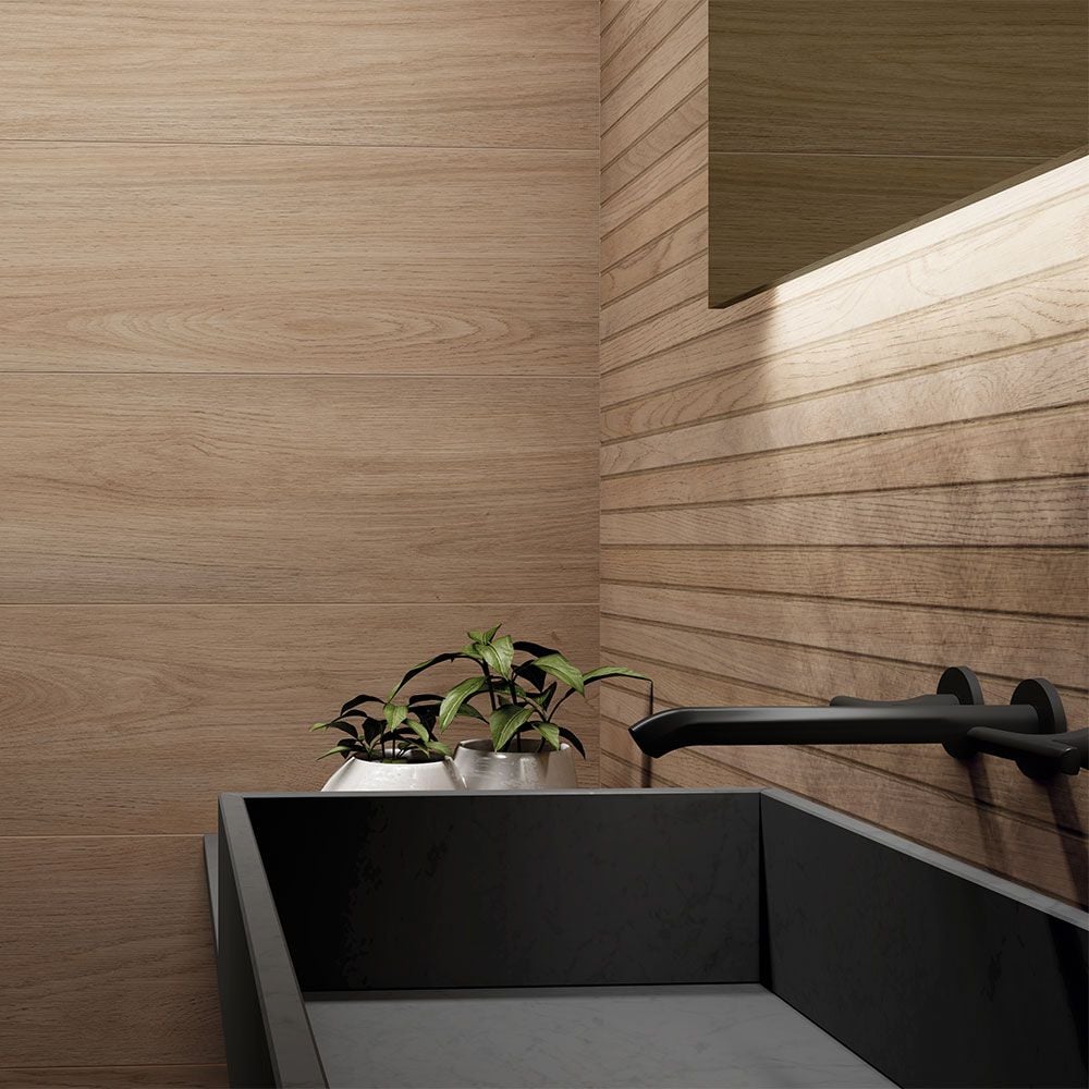 Arden XL Lined Classic Wood Effect  120x60cm Ceramic Wall Tile TilesDecor