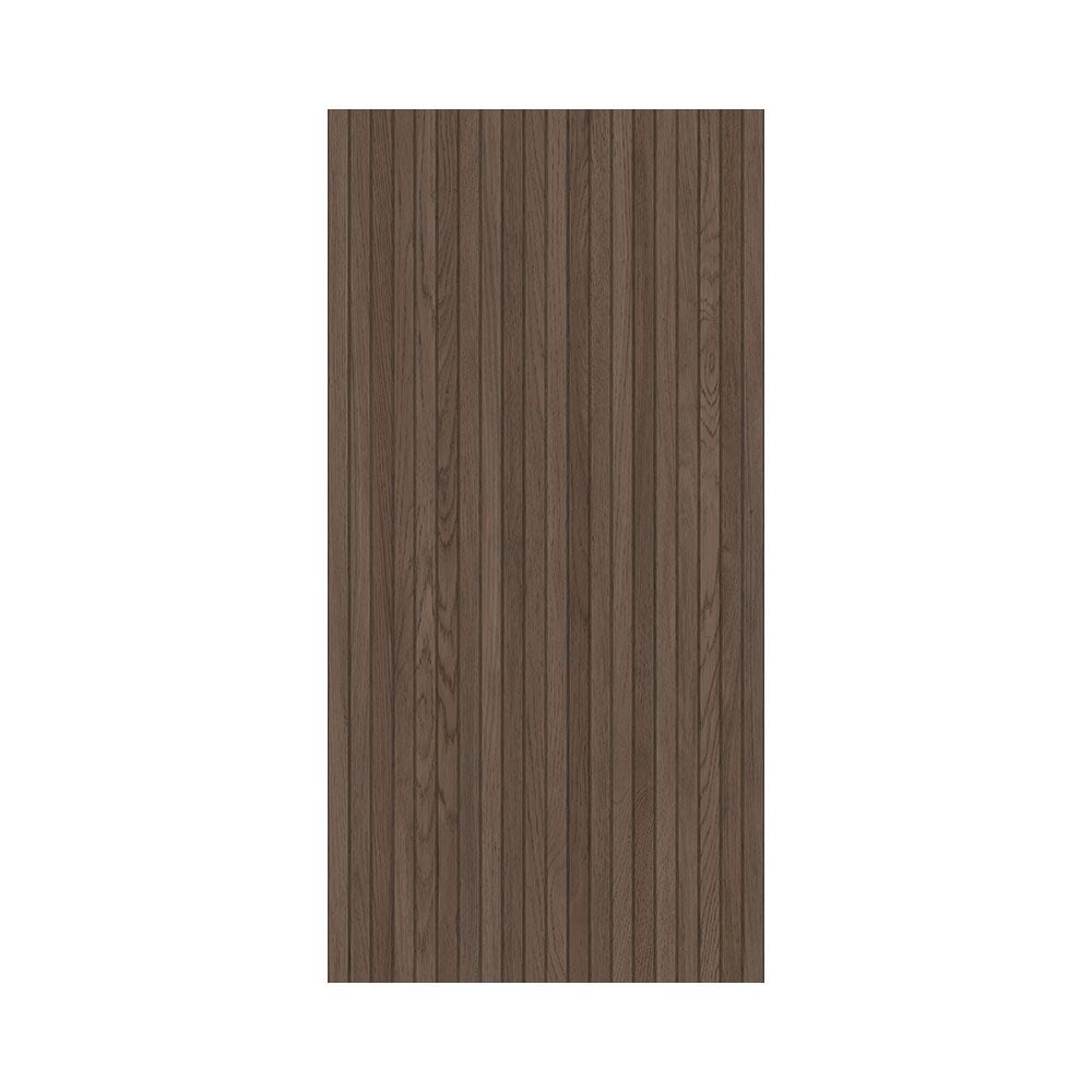 Arden XL Lined Coco Dark Brown Wood Effect 120x60cm Ceramic Wall Tile TilesDecor