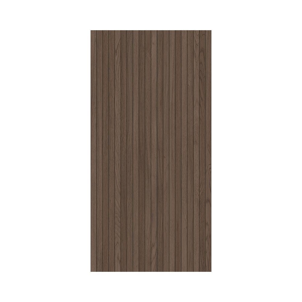 Arden XL Lined Coco Dark Brown Wood Effect 120x60cm Ceramic Wall Tile TilesDecor