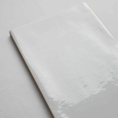 Artisan White Metro Subway Ceramic Wall 100x300mm Tile TilesDecor