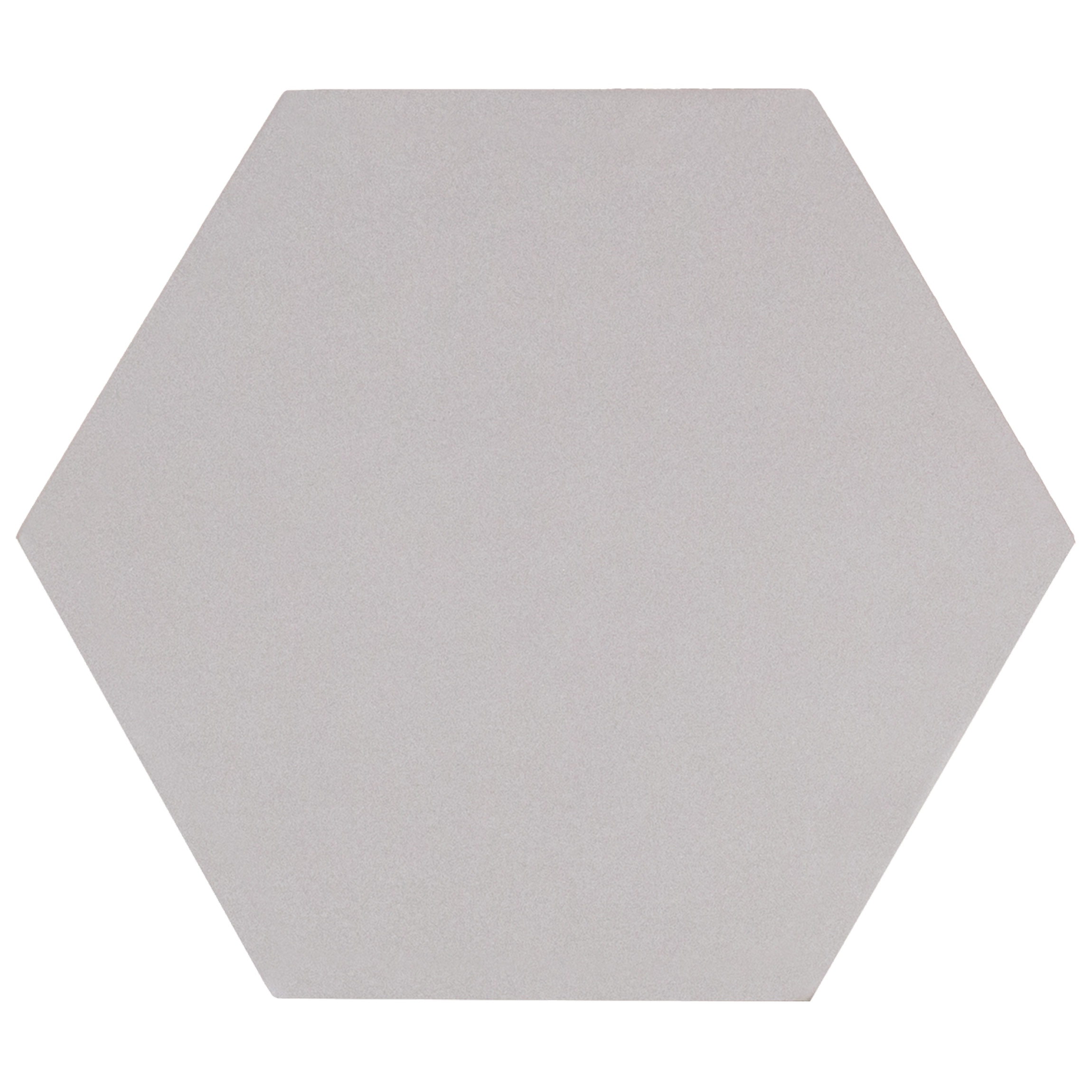 Avatar Matt Cloud Grey Hexagon Porcelain Wall and Floor Tile TilesDecor