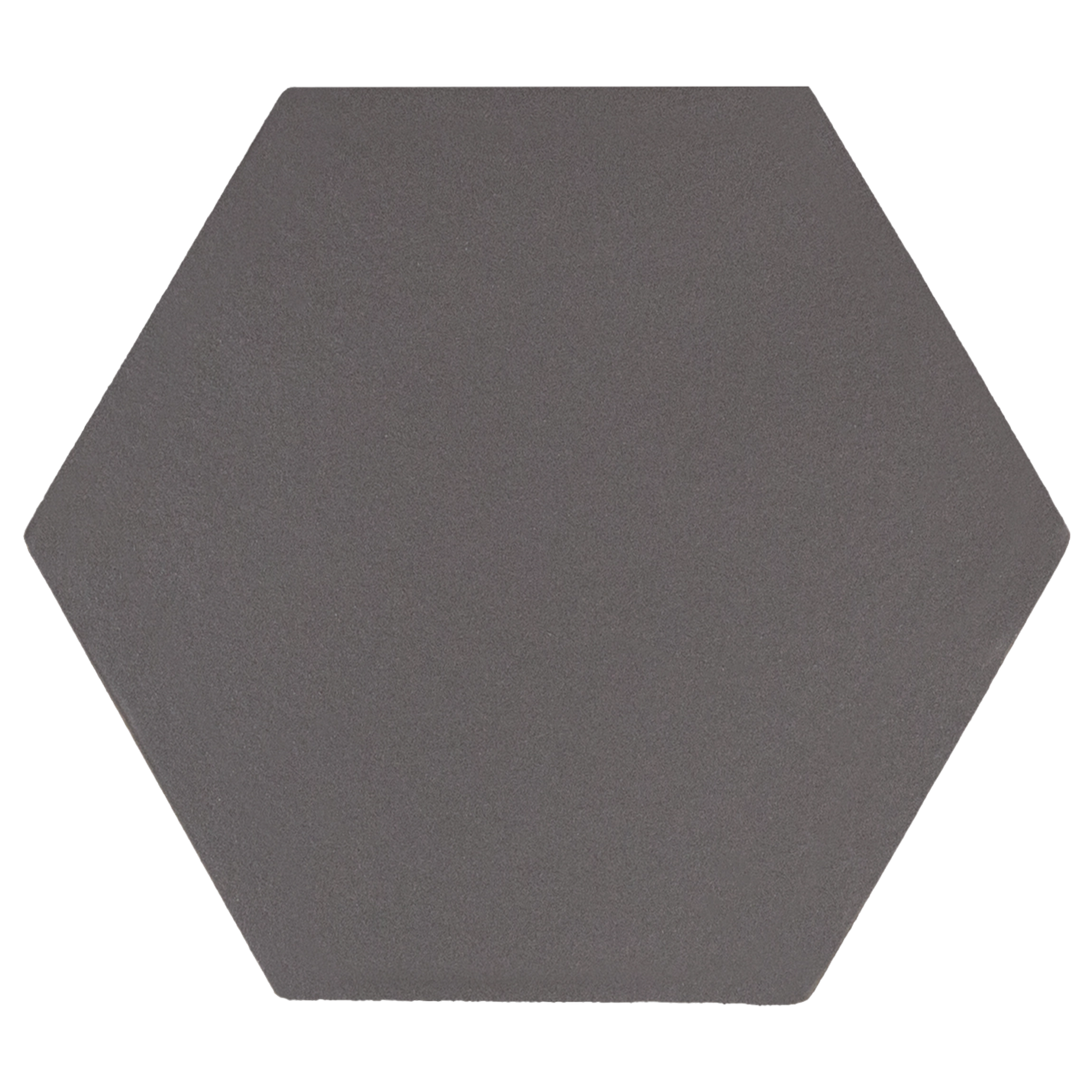Avatar Matt Deep Black Hexagon Porcelain Wall and Floor Tile TilesDecor