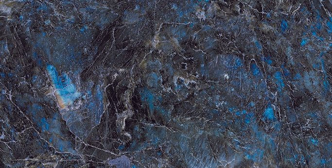 Blue Porcelain Glass Wall Tile